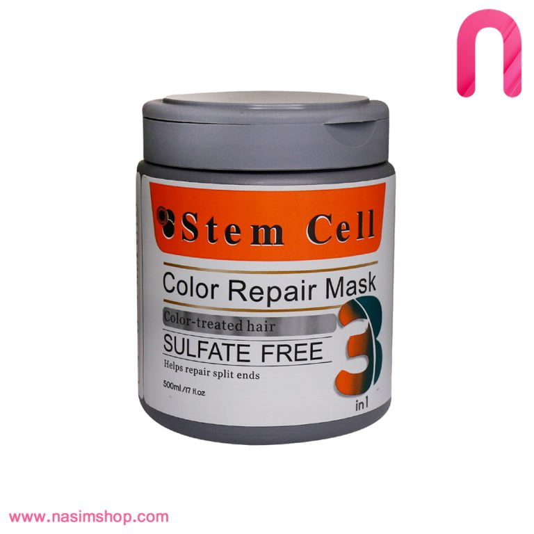 ماسک موهای رنگ شده و هایلایت شده استم سل