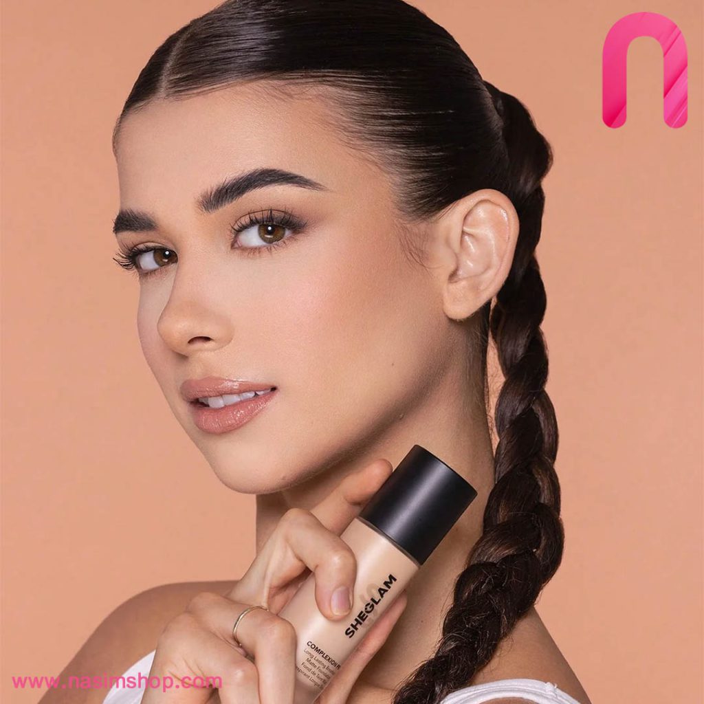 کرم پودر مات شیگلم مدل Complexion Pro رنگ Nude-