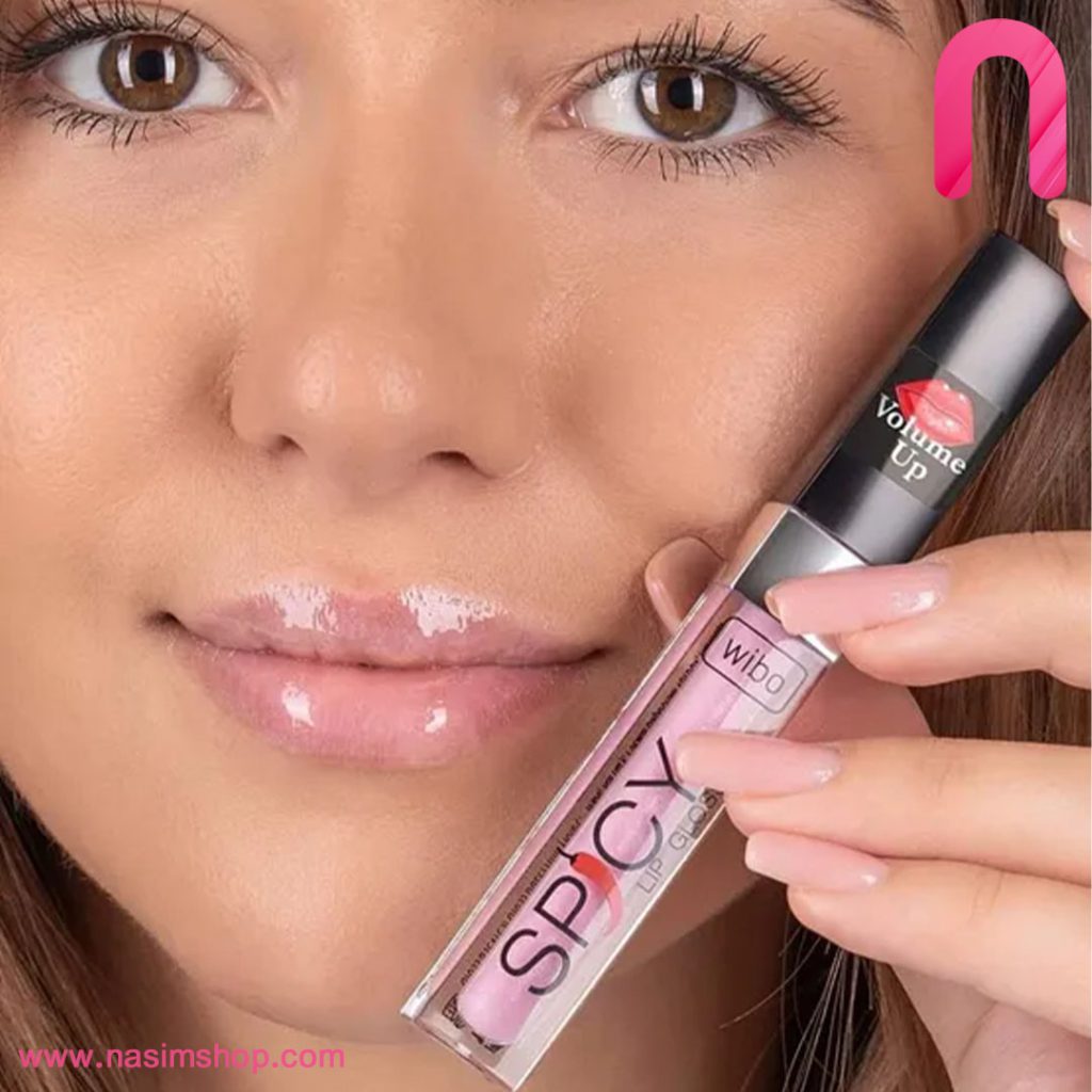 رژ لب شاین دار حجم دهنده ویبو wibo مدل SPICY-2